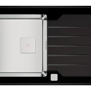 Tek Hazne ve Tek Damlalıklı Cam Eviye