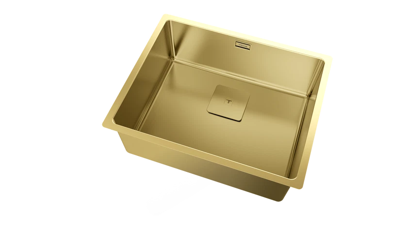 PVD Pirinç Renkli Paslanmaz Çelik Eviye